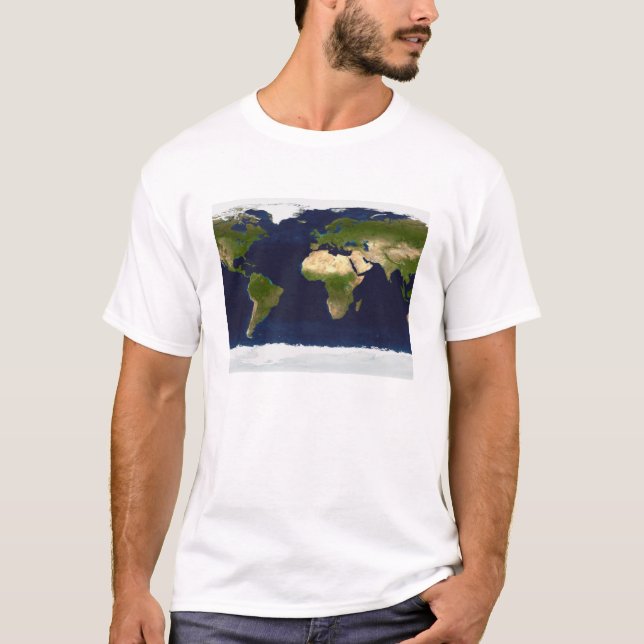 Den blå marmor t-shirt (Framsida)