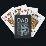 Den blå Personligen Namn människan, myten om sprit Casinokort<br><div class="desc">Personlig din egen namn,  "The Man the Myth the Legend"-typografi i svart och blå,  underbar anpassningsbar för manar,  pappa,  farfar,  make,  pojkvän på fars dag,  födelsedag,  årsdag och alla speciella dagar.</div>