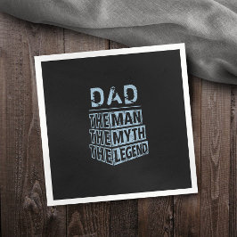 Den blå Personligen Namn människan, myten om sprit Pappersservett