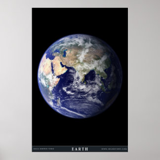 Den blå planeten poster