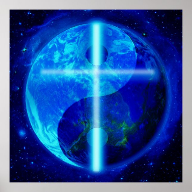 Den blå planeten poster (Framsidan)
