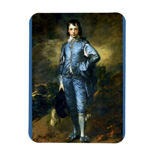Den blå pojken av Thomas Gainsborough Magnet (Vertikal)
