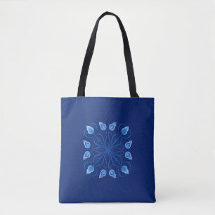 Den blå tulpanstjälkens dans Totebag Tygkasse