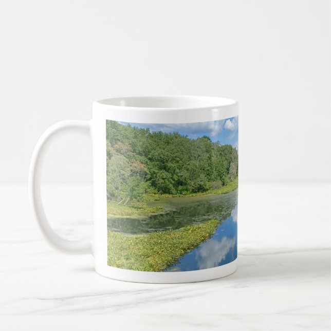 Den blåa himlen-muggen kaffemugg (Vänster)