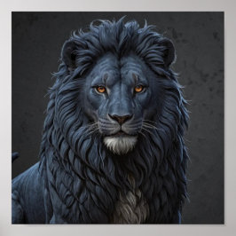 Den blåa lejonet poster