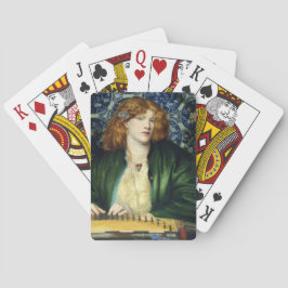 Den blåa lustgården (av Dante Gabriel Rossetti) Casinokort
