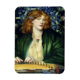 Den blåa lustgården (av Dante Gabriel Rossetti) Magnet