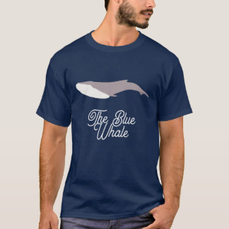 Den blåa valfärgblocket t shirt