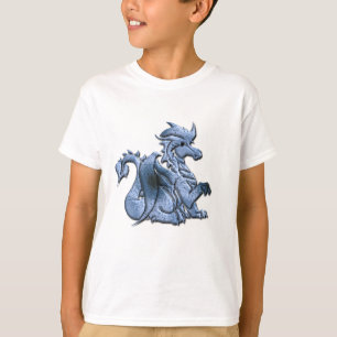 Den blått påskyndade draken lurar skjortan t-shirt