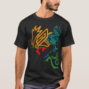 Den Blazin fantastisk avfyrar den orange T Shirt