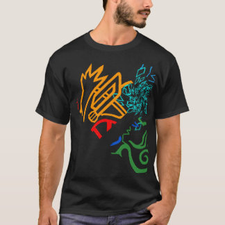 Den Blazin fantastisk avfyrar den orange T Shirt