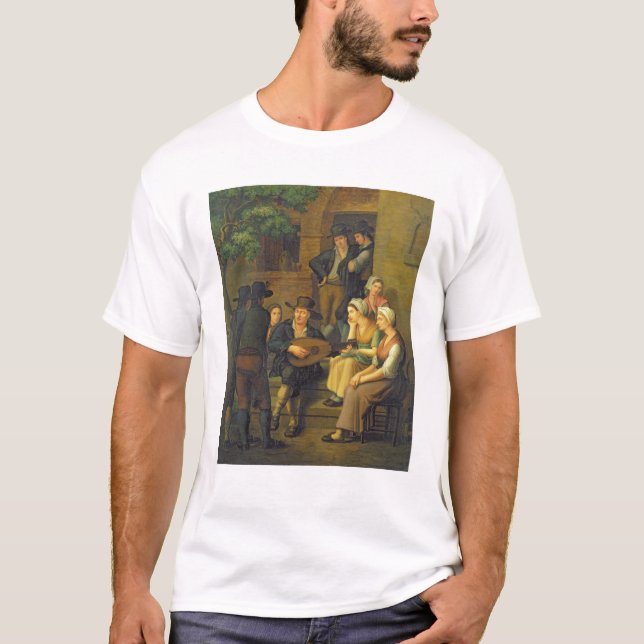 Den blinda sångaren, 1828 t-shirt (Framsida)