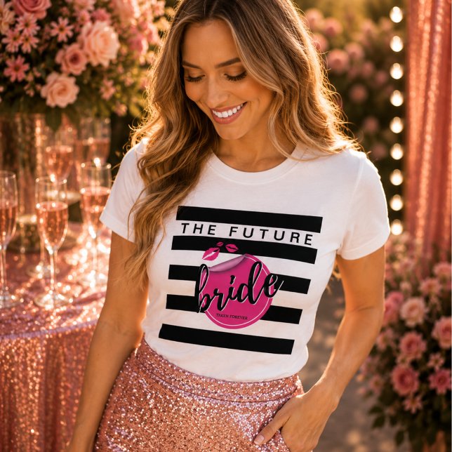 Den Blivande Bruden Glam Sephora Tema Vit T Shirt (Skapare uppladdad)