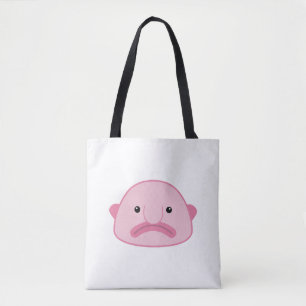 Den Blobfish totot hänger lös Tygkasse