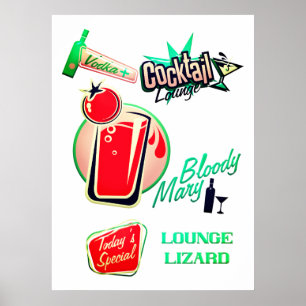 Den blodiga pub poster