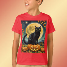 Den blommande Ögonen av Halloween Barn T Shirt