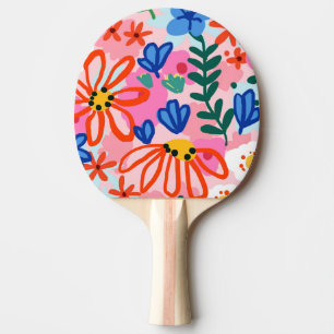 Den Blommigten, sommaren Kinda Feeling Pingisracket