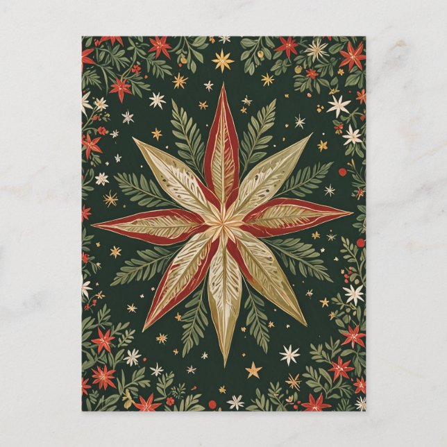 Den  Blommigtens stjärna Vykort (Framsida)