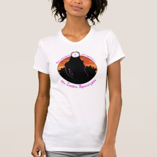 Den blonda Zombieapokalypset specificerar skjortor T-shirt