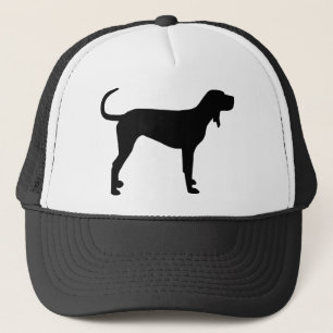 Den Bluetick coonhounden utrustar Truckerkeps