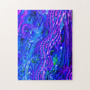 Den Blurple Plue fractalen landskap pussel