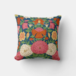 Den Boho vintageblommigten kudder Kudde