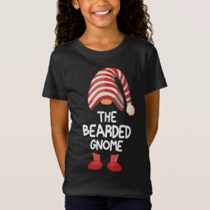 Den böjda Gnome-fina jultomtmatchningen F T Shirt