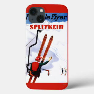Den böjliga reklambladet träSplitkein skidar Promo