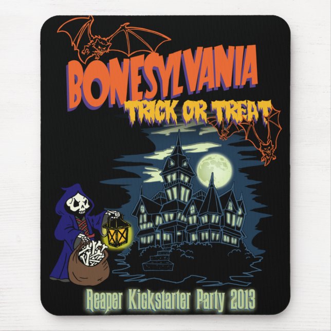 Den Bonesylvania musen vadderar Musmatta (Framsidan)
