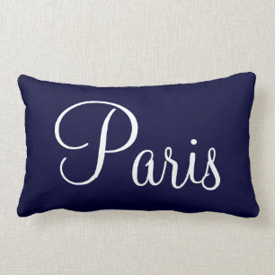 Den Bonjour Paris lumbaren kudder Lumbarkudde