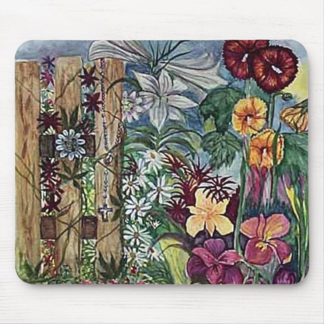 den bönträdgården & radbandet = musen vadderar musmatta (Framsidan)