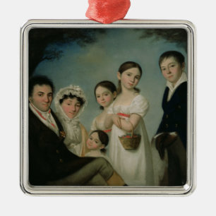 Den Boratynsky familjen, 1816 Julgransprydnad Metall