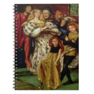 Den Borgia familjen, 1863 Anteckningsbok Med Spiral