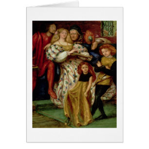 Den Borgia familjen, 1863 Hälsningskort
