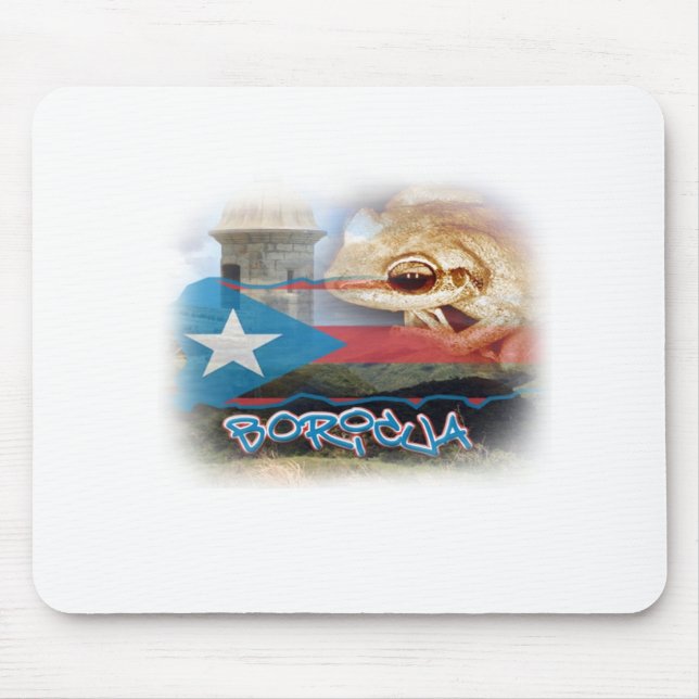 Den Boricua musen vadderar Musmatta (Framsidan)