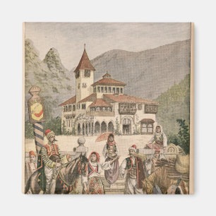 Den bosniska paviljonen vid den allmänna utställni magnet