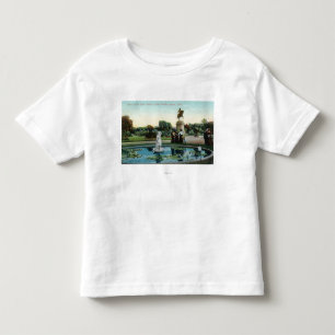 Den Boston allmänhetträdgården beskådar av Ven Tee Shirt