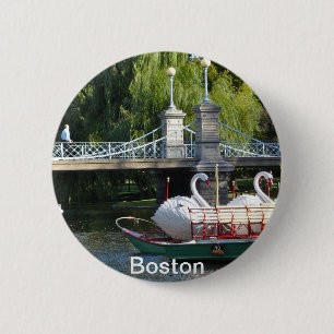 Den Boston allmänhetträdgården klämmer fast Knapp