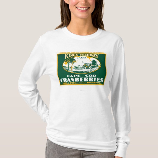 Den Boston kunghuvudvägen brännmärker T-shirt (Framsida)