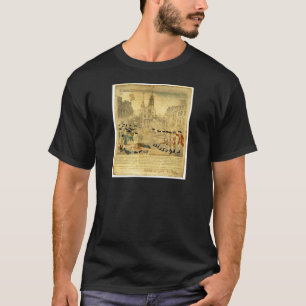 Den Boston massakern av Paul vördar T-shirt