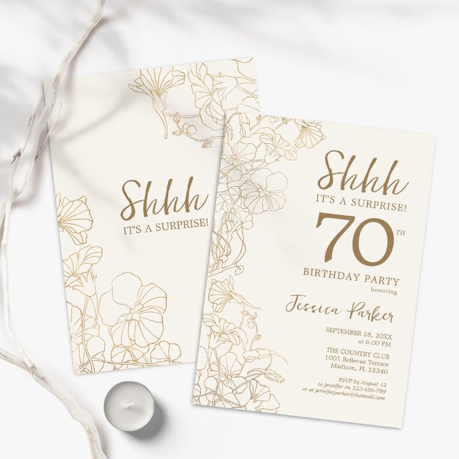 Den botaniska överraskningen i Elfenbenskusten Gul Inbjudningar (Skapare uppladdad)