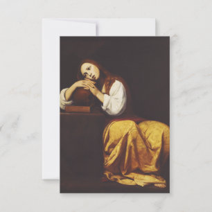 Den botfärdiga Maria Magdalena av Giacomo Galli Tack Kort