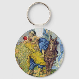 Den bra barnsamariten av Vincent Willem Van Gogh Nyckelring
