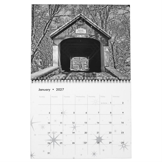 Den bra gammala dagkalendern kalender (Jan 2027)