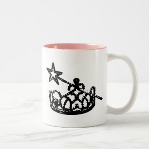 Den bra häxan Två-Tonar kaffemuggen Två-Tonad Mugg