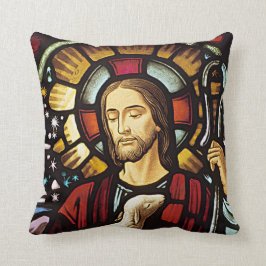 Den bra herdebomullsdekorativ kudde, 16" x 16", kudde