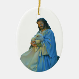 Den bra herden julgransprydnad keramik
