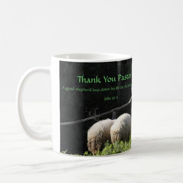 Den bra herden kaffemugg (Vänster)