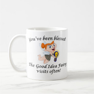 Den bra idéfen kaffemugg