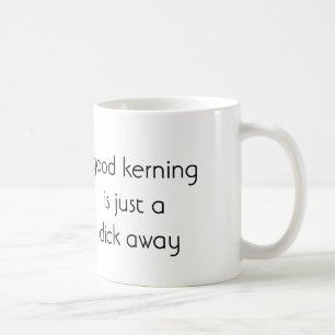 Den bra kerningen är precis en klicka bort kaffemugg